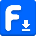 video downloader - for facebook android application logo